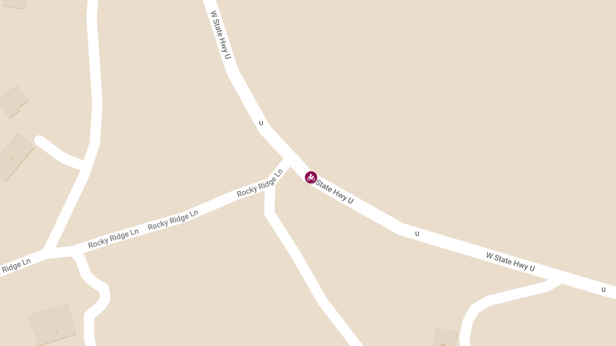 Motorcyclist Injured in Crash on Route U Near Rocky Ridge Ln