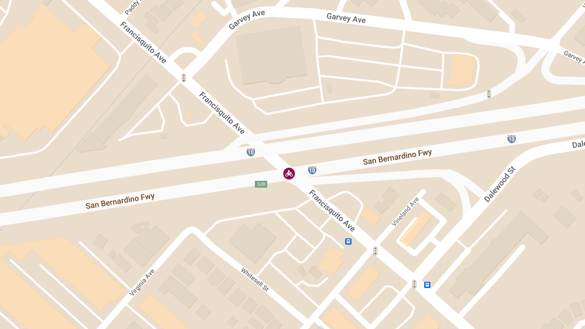 Motorcyclist Injured in Multi-Vehicle Crash on I-10 at Francisquito Ave Off-Ramp