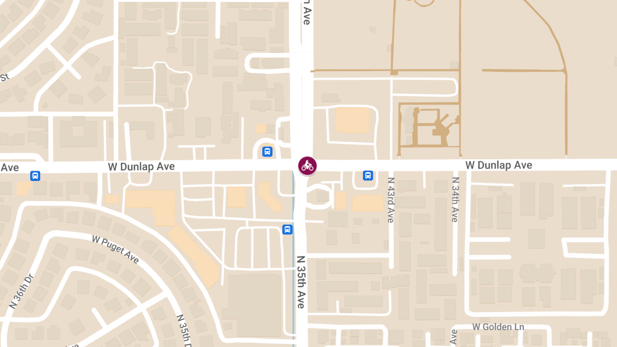 Motorcyclist Killed in Crash at 35th Ave & Dunlap Ave