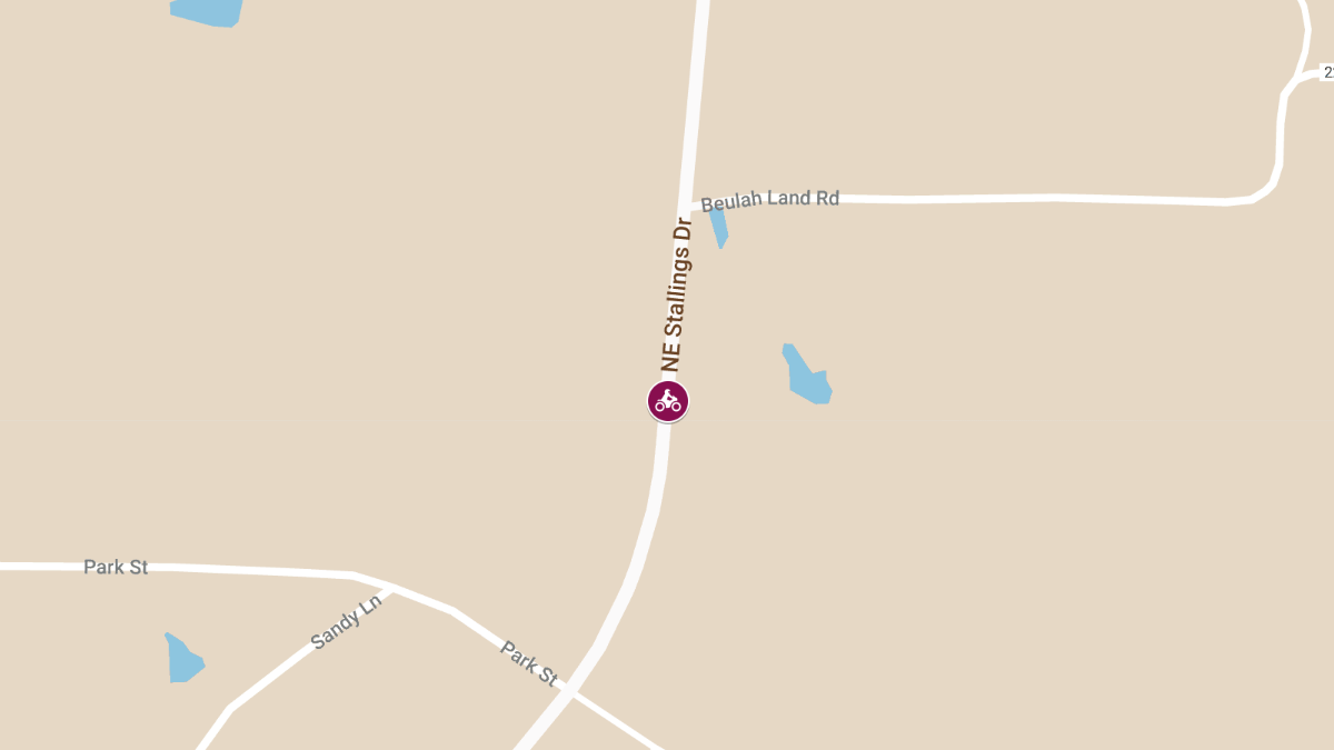 Motorcyclist Killed in Crash on Northeast Stallings Dr