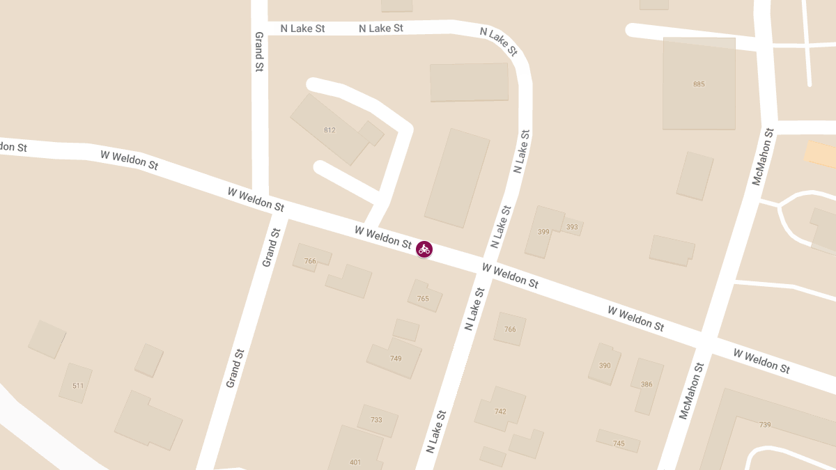 Motorcyclist Killed in Crash on W Weldon St