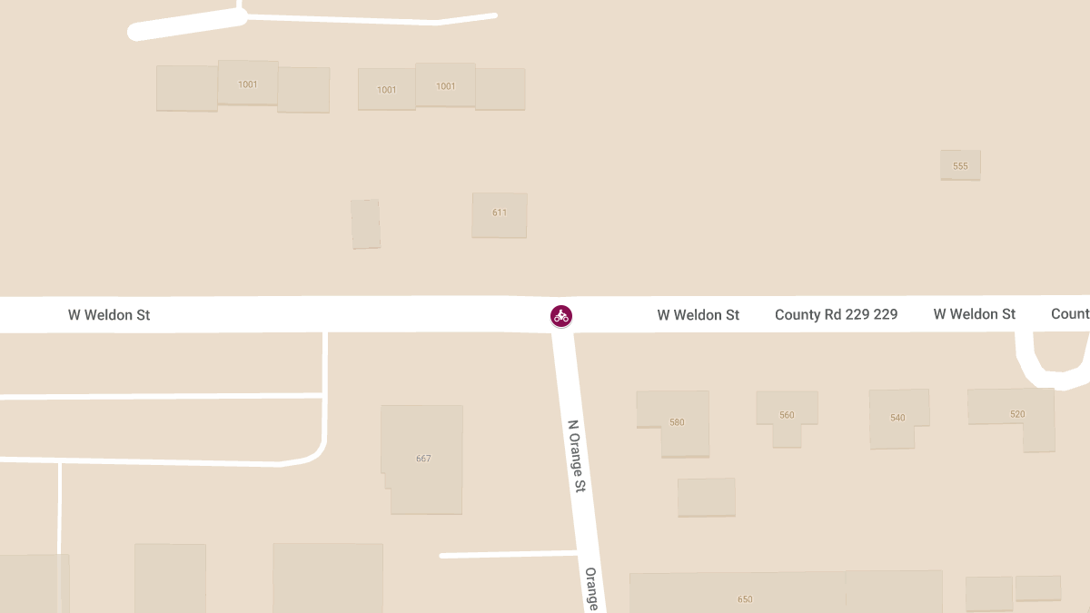 Motorcyclist Killed in Crash on Weldon St & N Orange St