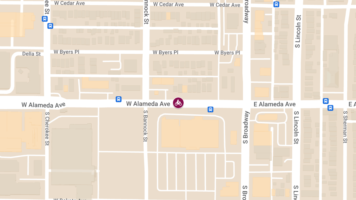 Motorcyclist Seriously Injured in Crash at Alameda & Bannock
