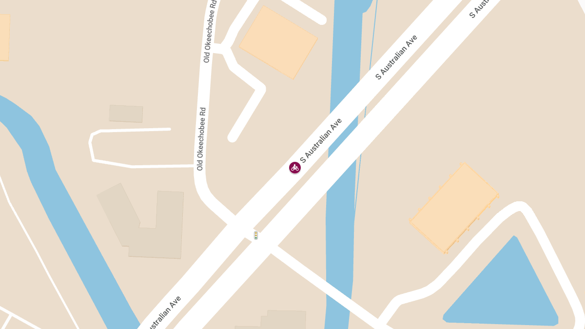 Motorcyclist Seriously Injured in Crash on Australian Ave Near Okeechobee Blvd