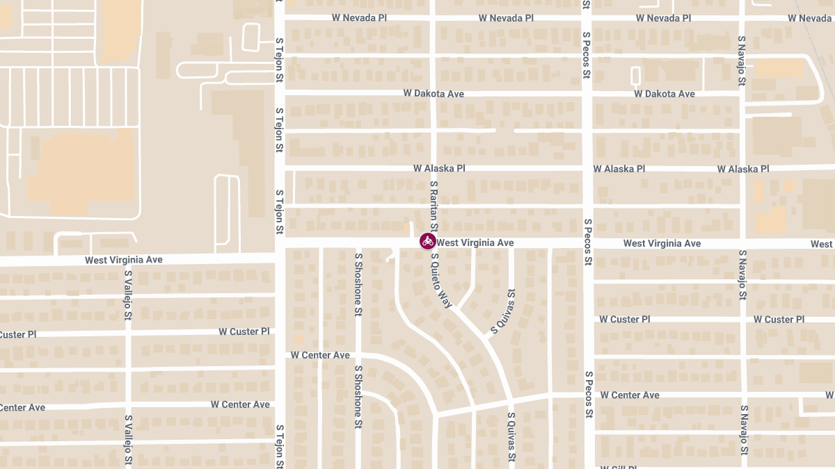 Motorcyclist Seriously Injured in Hit-and-Run Crash at S Raritan St & Virginia Ave