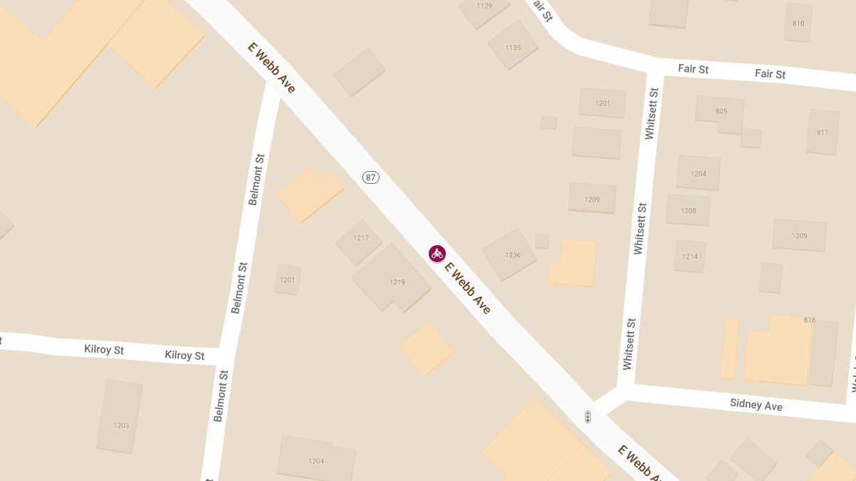Motorcyclist Seriously Injured in Hit-and-Run Crash on E Webb Ave