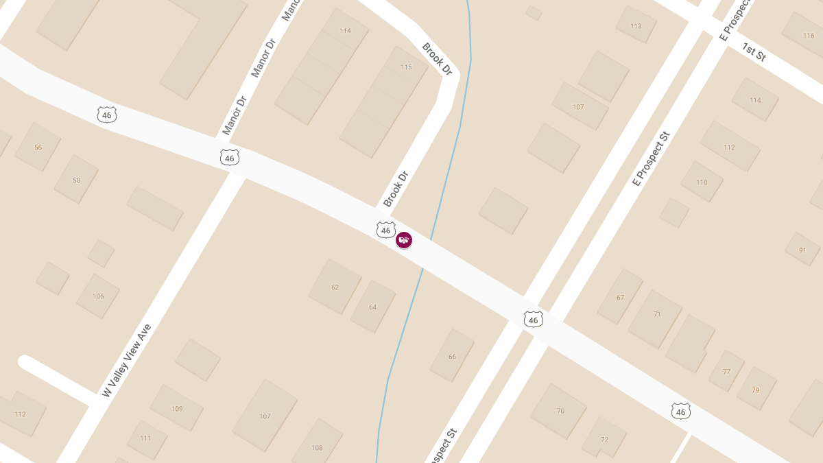 Motorist Injured in Wrong-Way DUI Crash on Rte 46