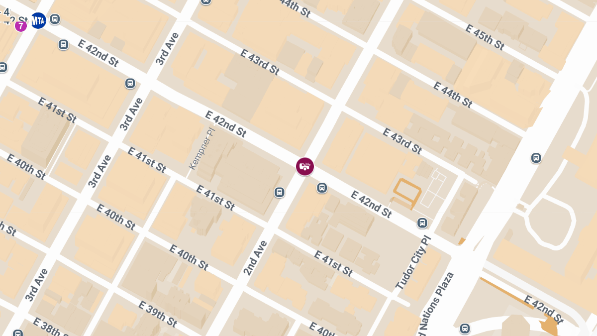 Multi-Car Collision with Injuries at E 42nd St & 2nd Ave