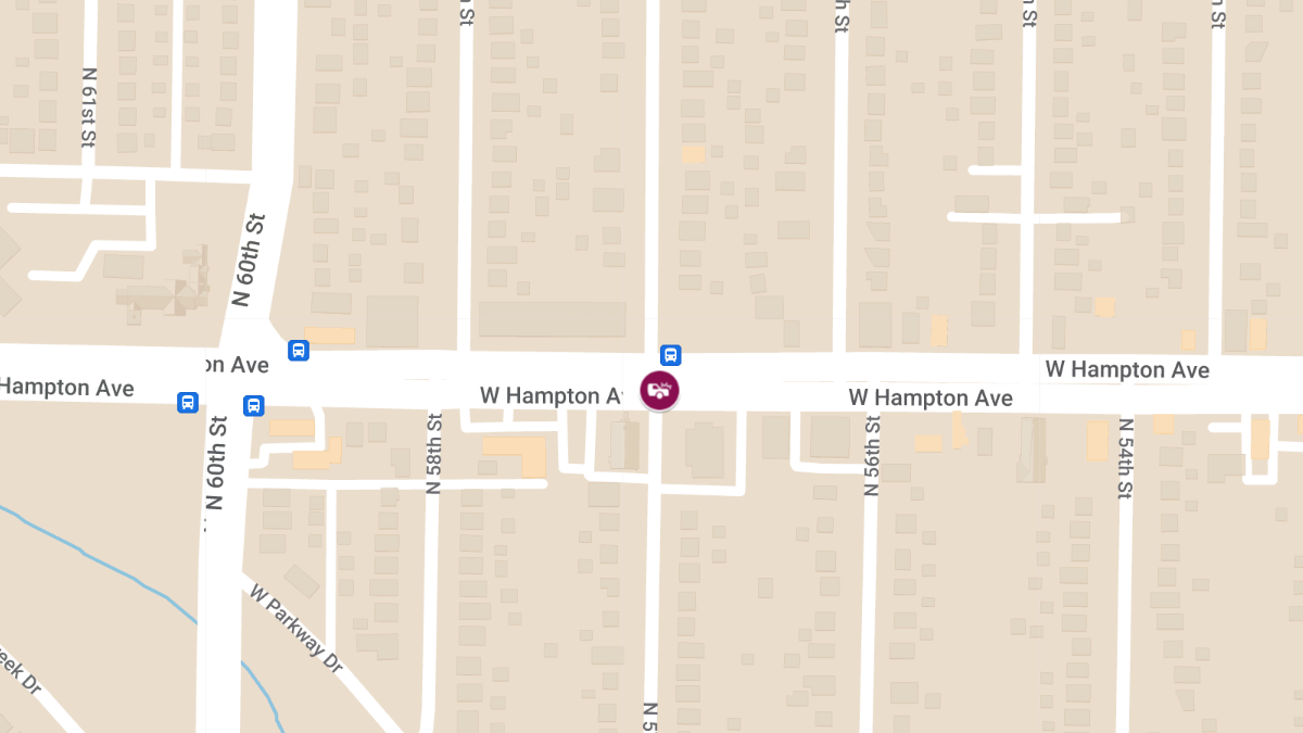 Multi-Injury Crash with Extrication at N 57th St & W Hampton Ave