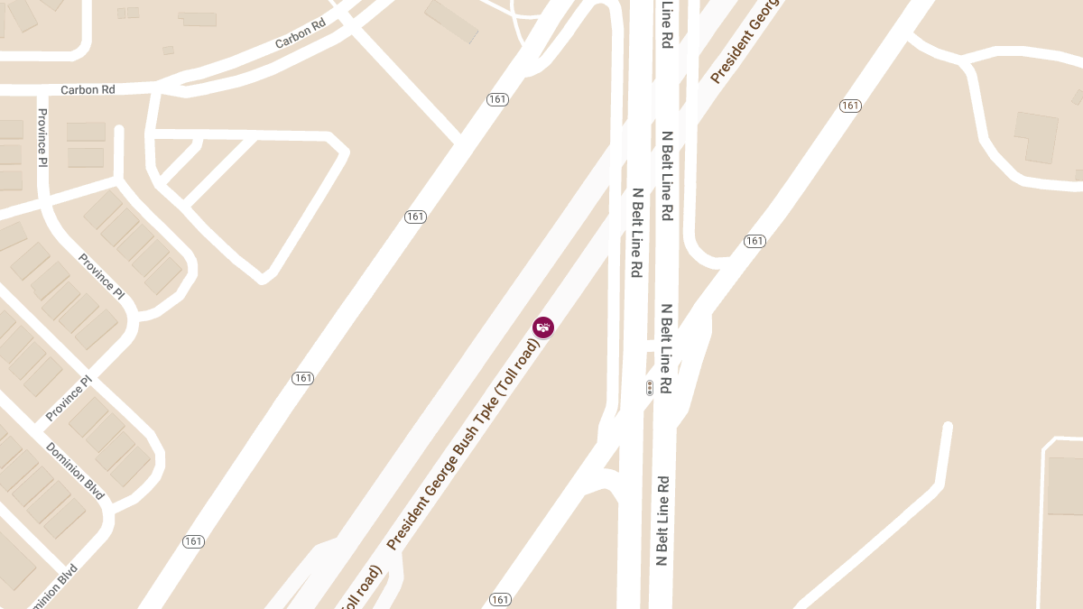 Multi-Motorcycle Crash on SB PGBT Between Belt Line & Walnut Hill Causes Injuries