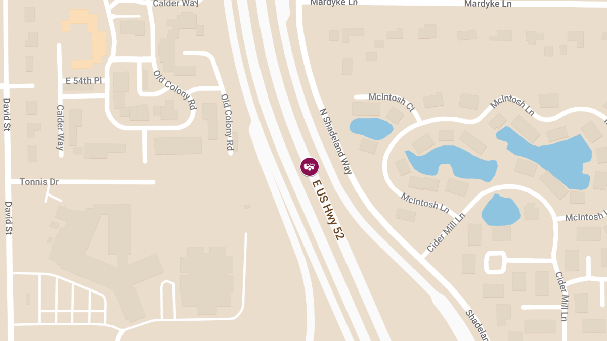 Multi-Vehicle Accident with Injuries at State Rd 52 & 300 S