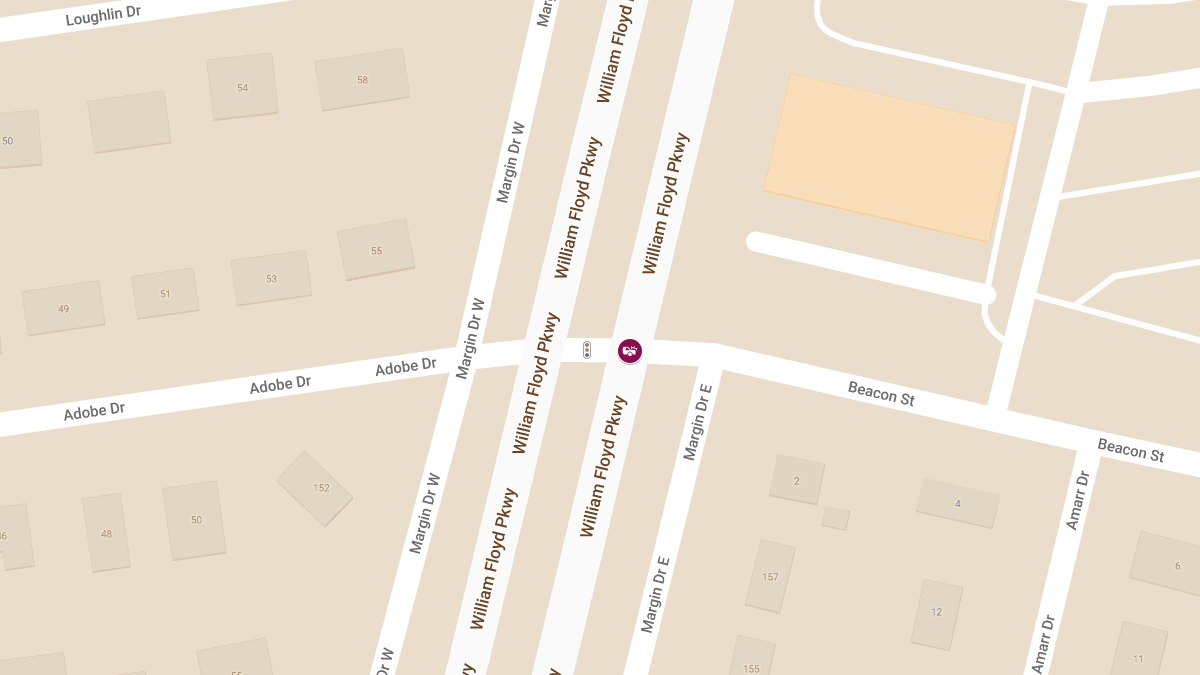 Multi-Vehicle Accident with Injuries at William Floyd Pkwy & Adobe Dr