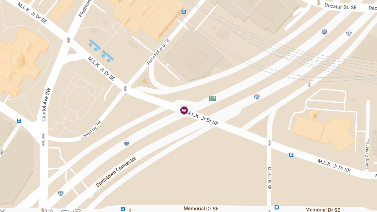 Multi-Vehicle Collision on I-75 S at Martin Luther King Jr Dr SE Causes Injuries