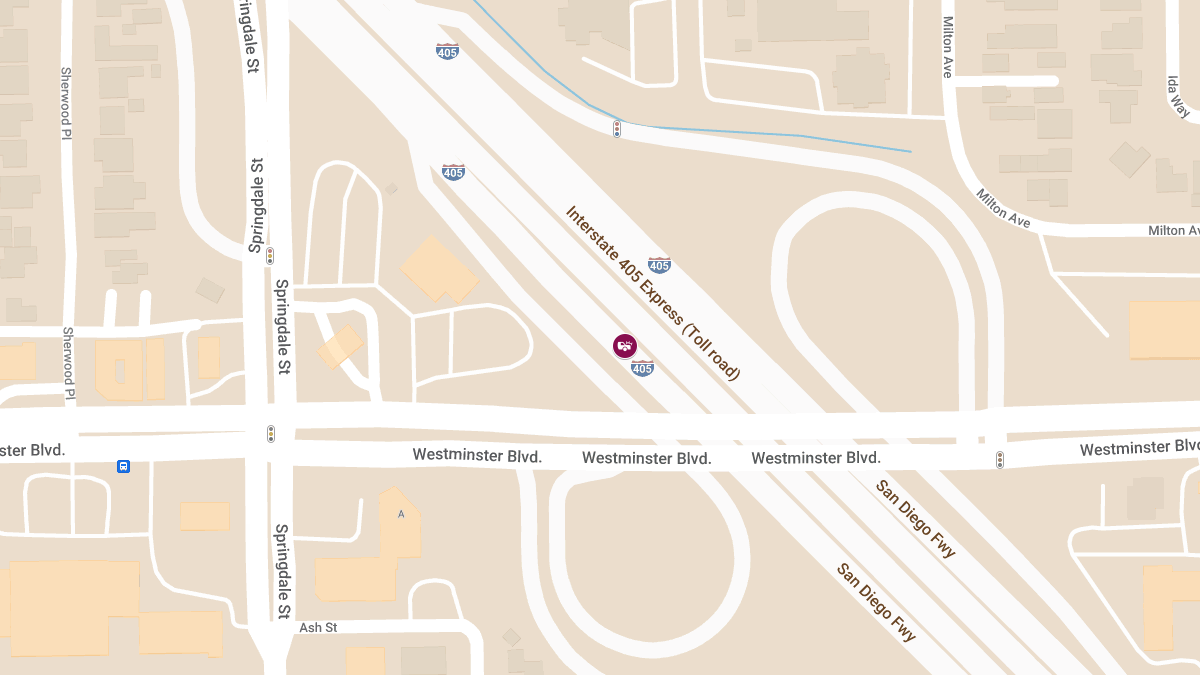 Multi-Vehicle Collision with Injuries on I-405 North near Westminster Blvd