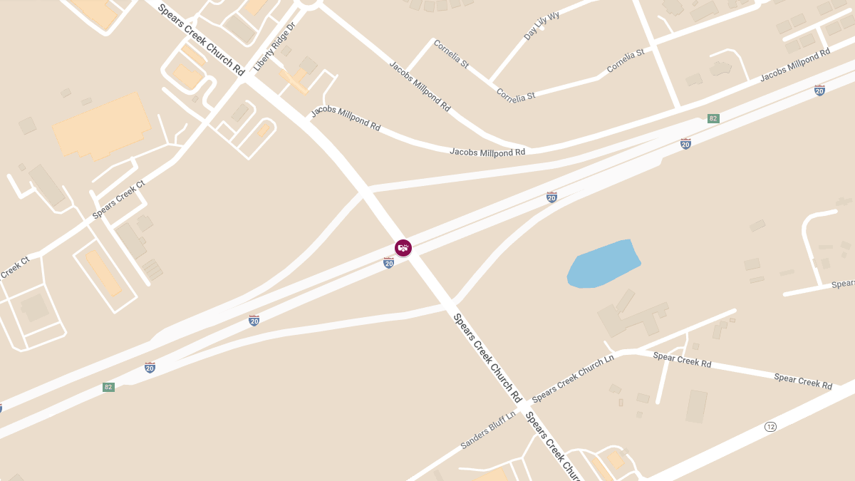 Multi-Vehicle Crash on I-20 at Spears Creek Church Rd Causes Injuries