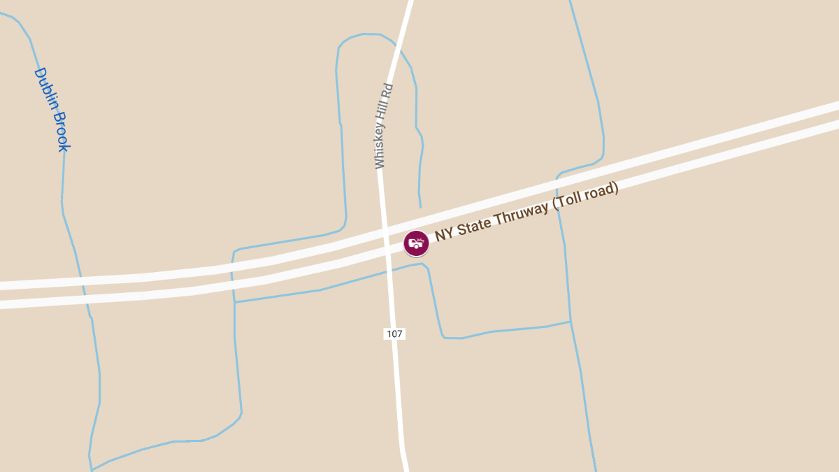 Multi-Vehicle Crash with Entrapment and Injuries on Thruway at Milepost 397