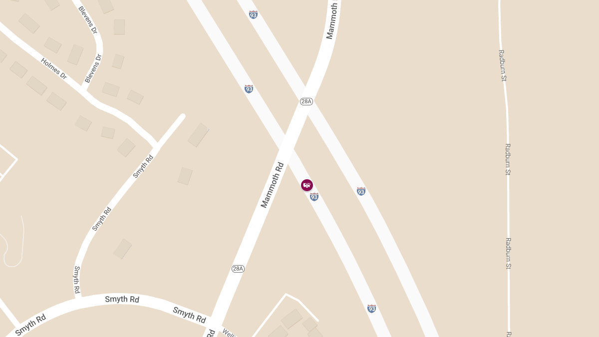 Multi-Vehicle Crash with Injuries Reported on I-93 SB at MM 30.2