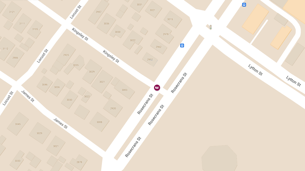 Multi-Vehicle Crash with Injuries at Rosecrans St & Kingsley St