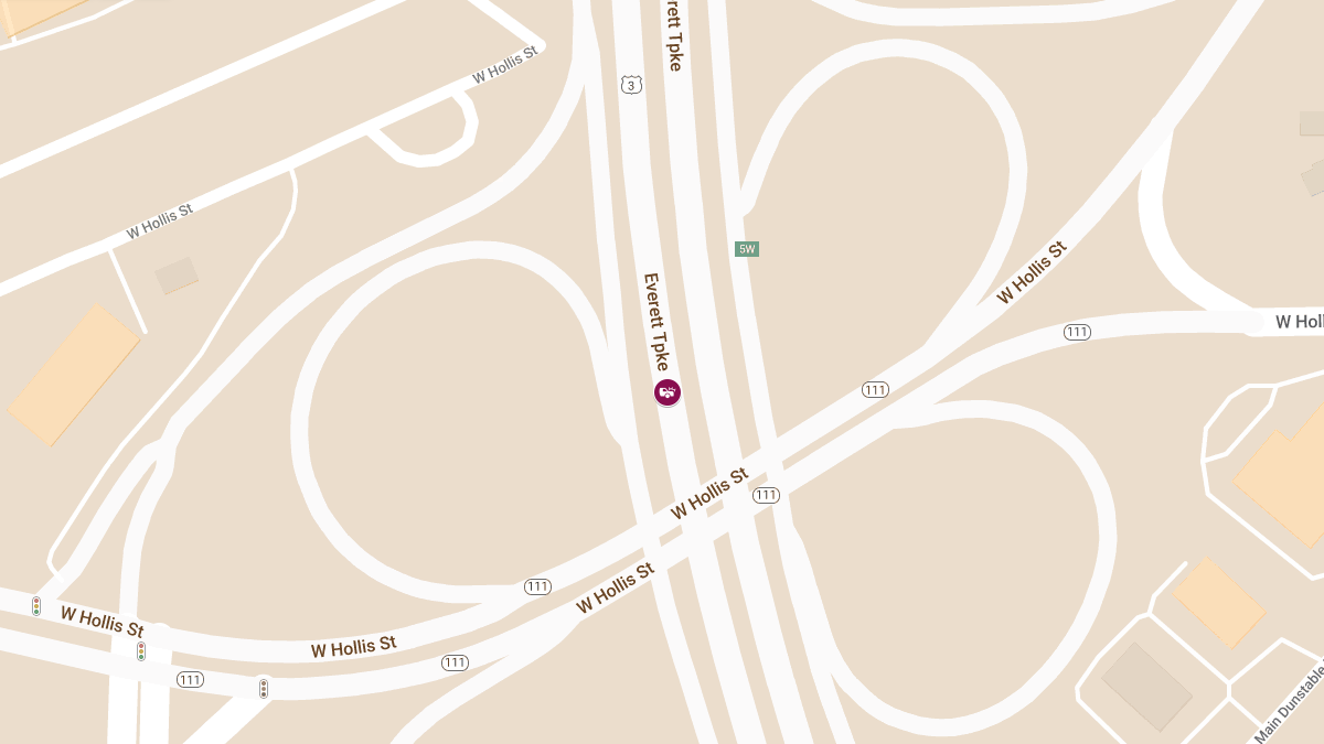 Multi-Vehicle Crash with Injuries on FE Everett Tpke NB Near Exit 2