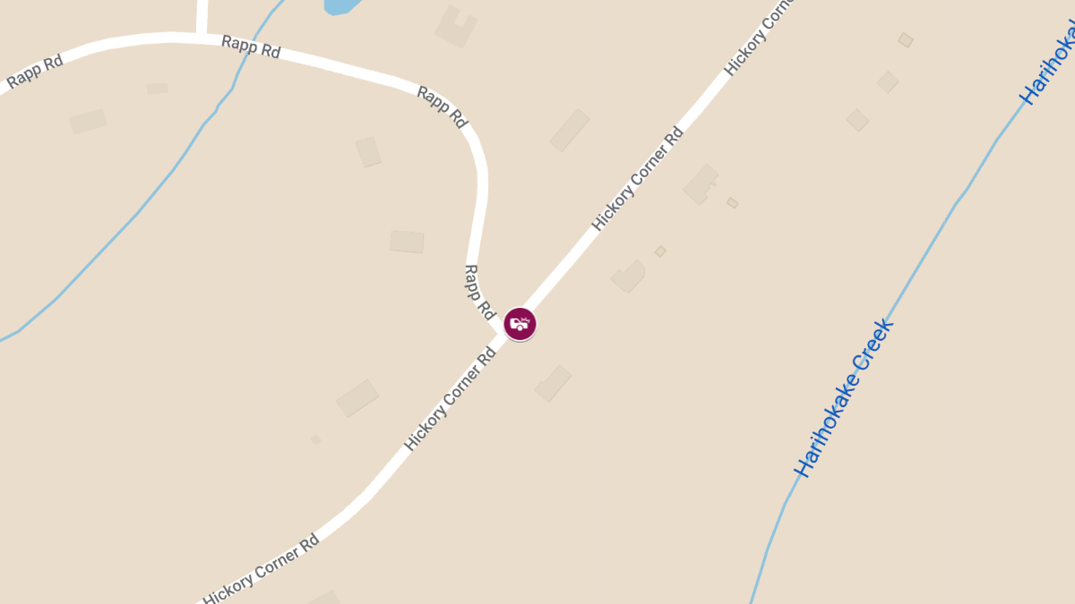 Multi-Vehicle Crash with Injuries on Hickory Corner Rd