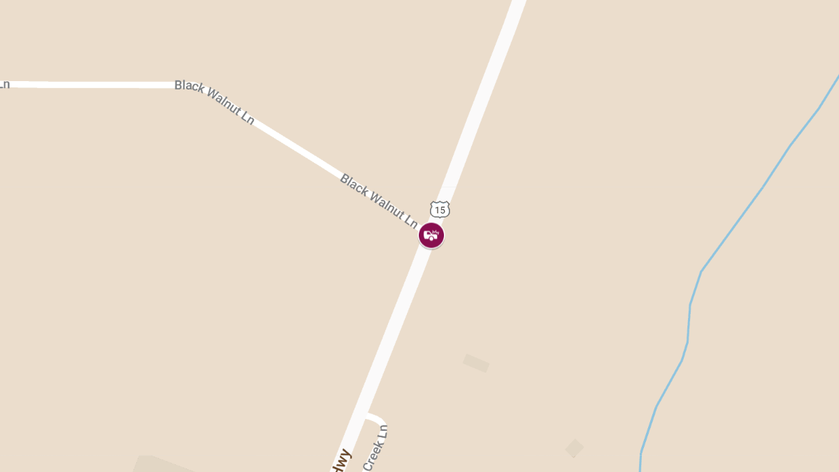Multi-Vehicle Crash with Injuries on US-15 at Black Walnut Ln
