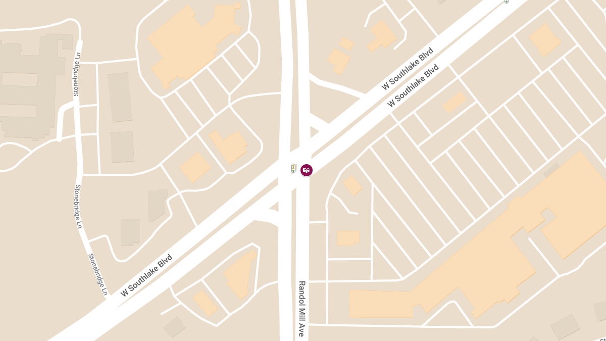 Multi-Vehicle Crash with Injuries on W Southlake Blvd and Randol Mill Ave