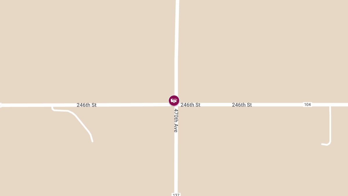 Multiple Injured in Crash at 246th St & 470th Ave