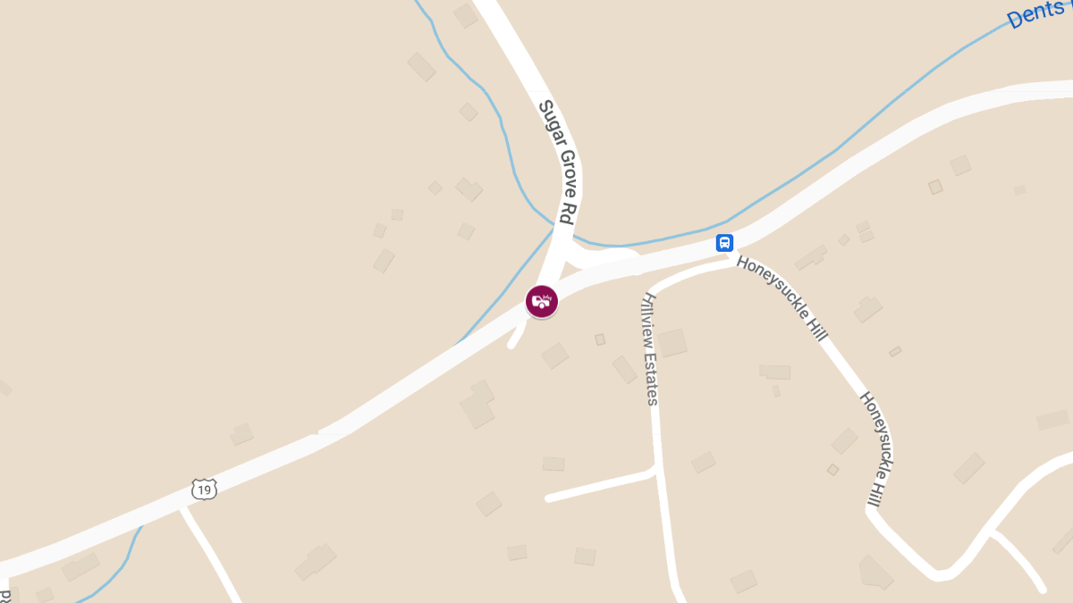 Multiple Injured in Two-Vehicle Crash on Fairmont Rd & Sugar Grove Rd
