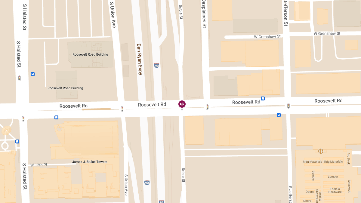 Multiple Injuries Reported in Crash Involving Police at W Roosevelt Rd & S Ruble St