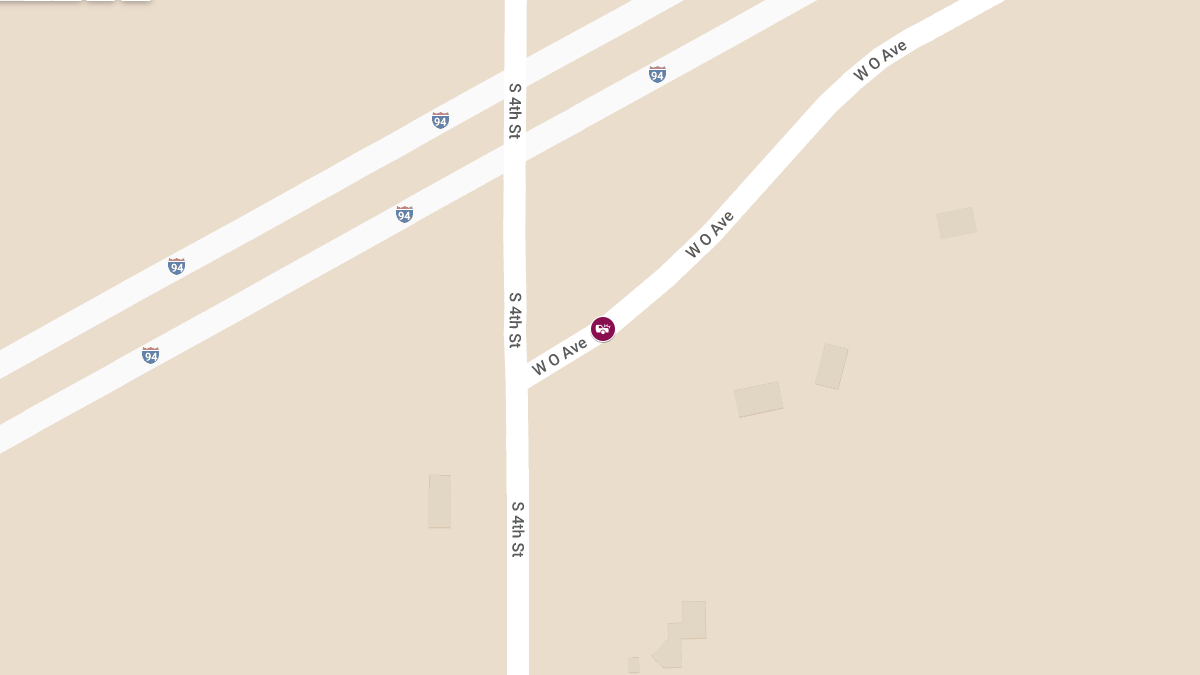 Multiple Vehicle Crash on West O Ave Results in Injuries