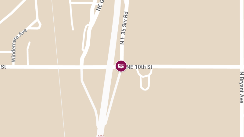 Injury Crash Blocks WB Lane on NE 35th St