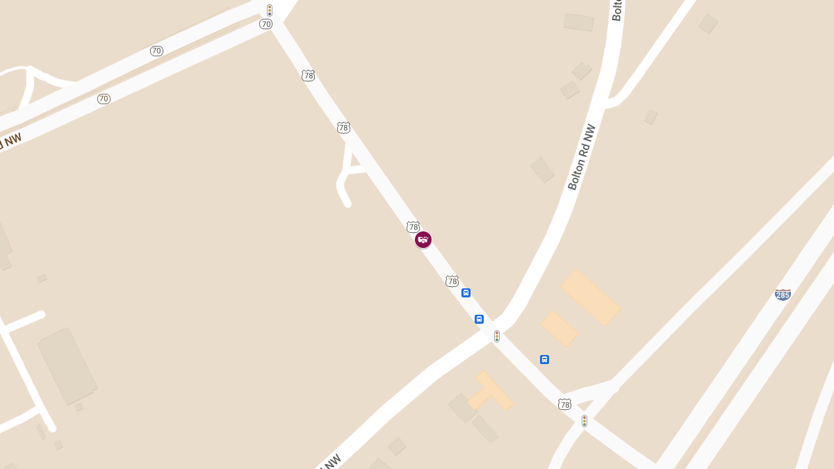 Off-Duty Trooper Injured in Collision at 3258 Donald Lee Hollowell Pkwy NW