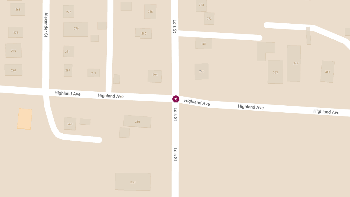 One Dead, Four Injured in Two-Vehicle Crash at Highland Ave & Lois St