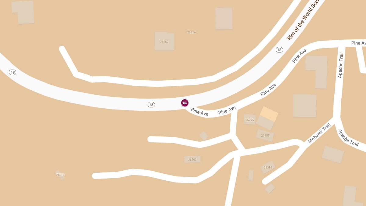 One Injured in Car Accident on SR-18 at Pine Ave