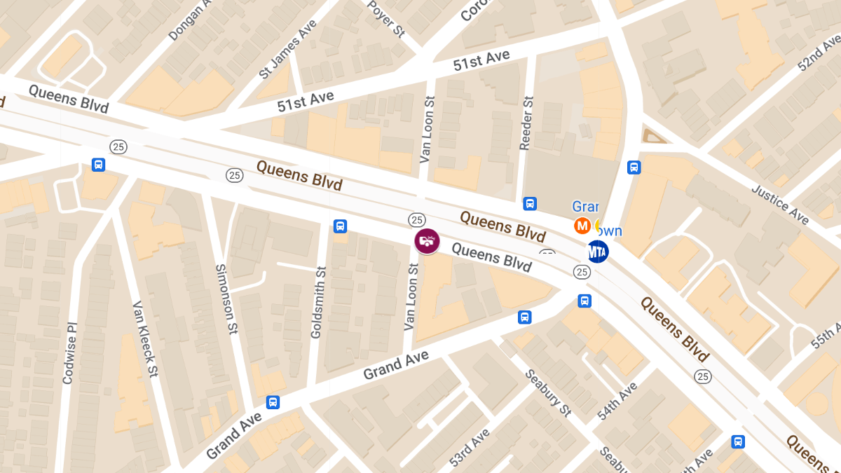 One Injured in Collision on Queens Blvd