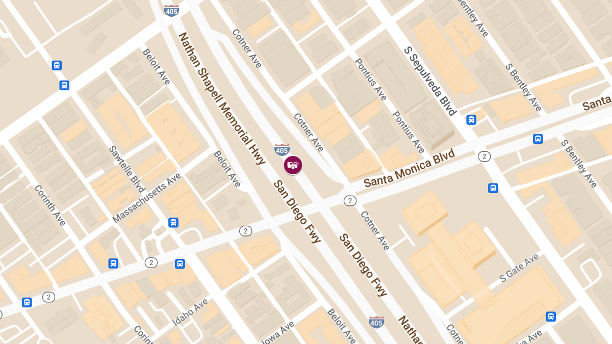 One Injured in Crash on 405 Freeway Near Santa Monica Blvd