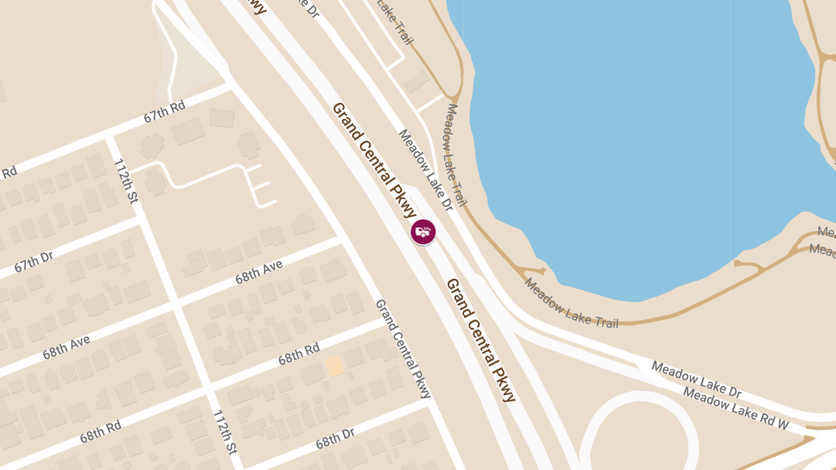 One Injured in Crash on Grand Central Parkway