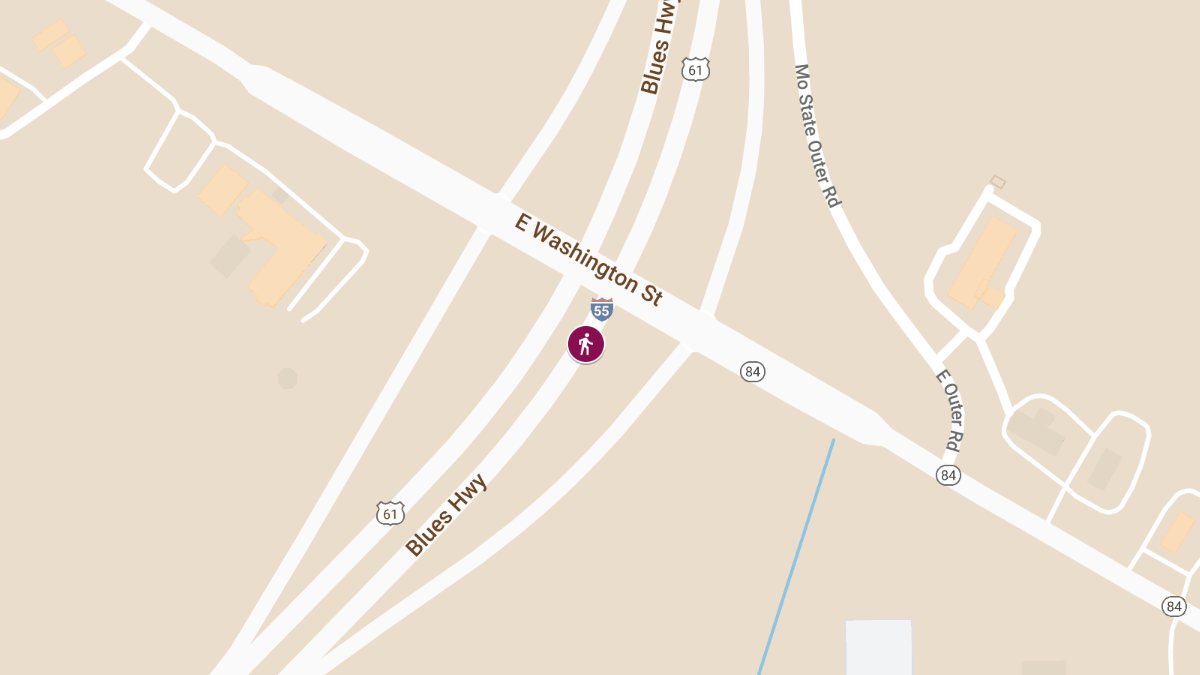 One Injured in Hit-and-Run Crash on I-55