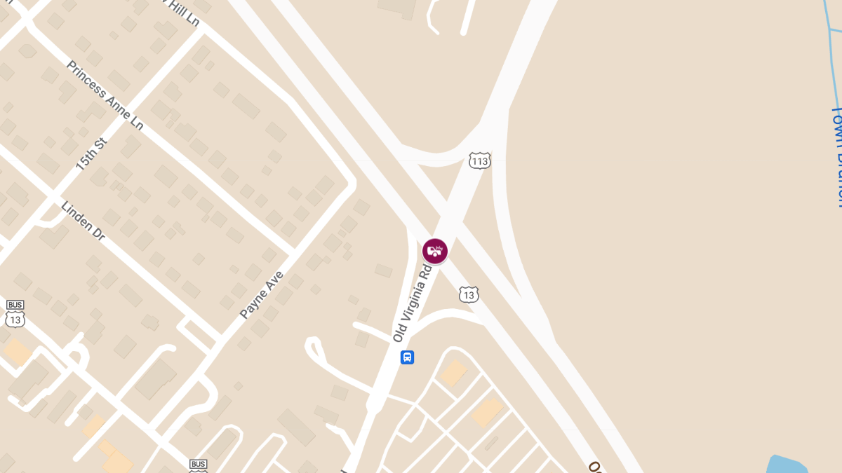 One Injured in Motor Vehicle Crash on Ocean Hwy Near Worcester Hwy