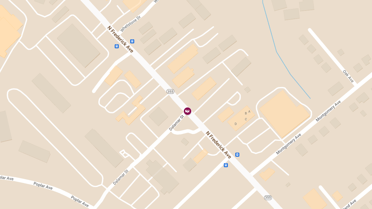 One Injured in Multi-Vehicle Crash on N Frederick Ave and Dalamar St