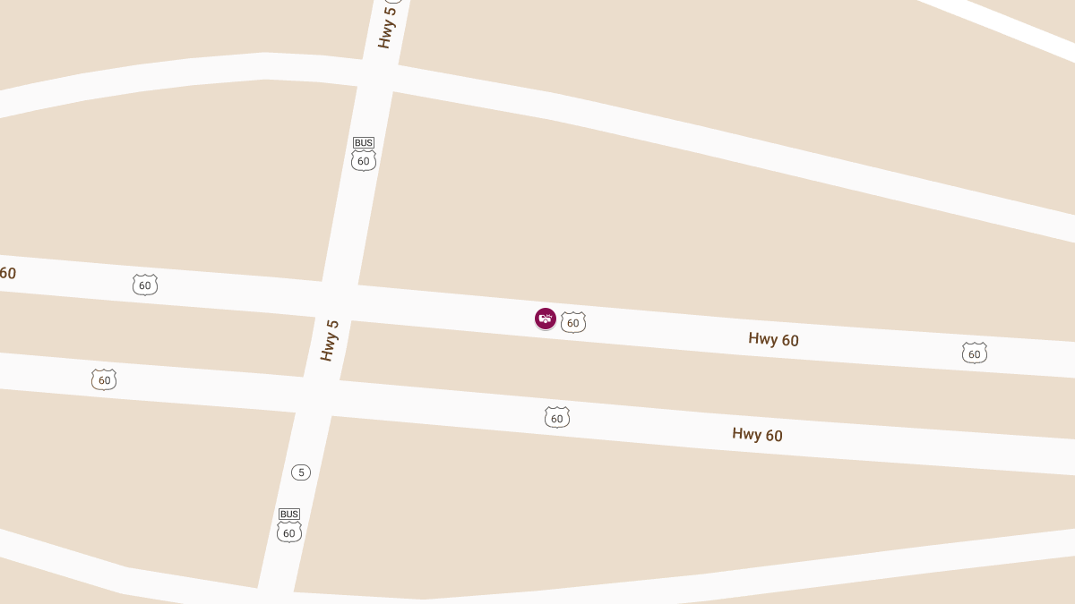 One Injured in Rear-End Crash on US-60 Near Mansfield