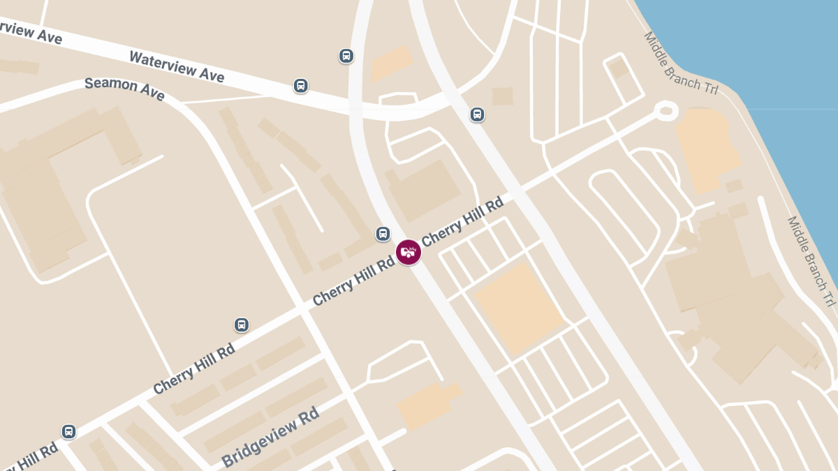One Injured in Rollover Crash at Potee St & Cherry Hill Rd