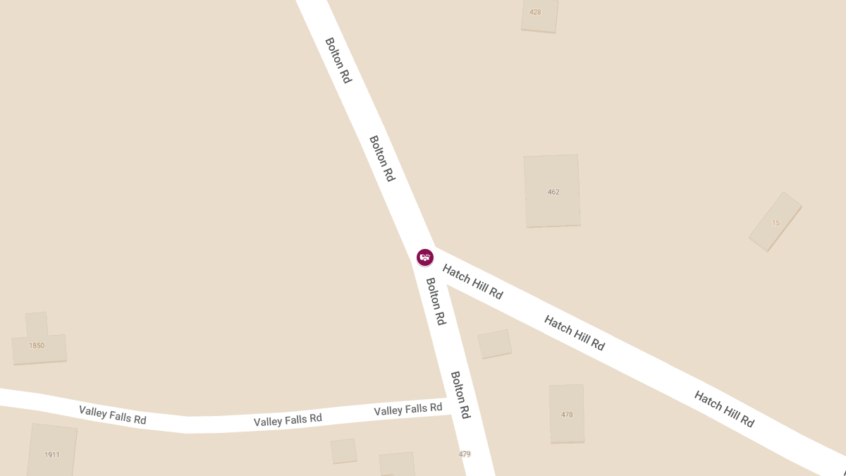 One Injured in SUV and Tractor-Trailer Crash on Bolton Rd at Hatch Hill