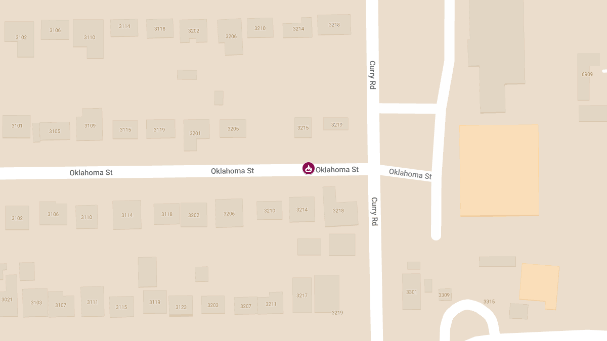 One Injured in Shed Fire on Oklahoma St