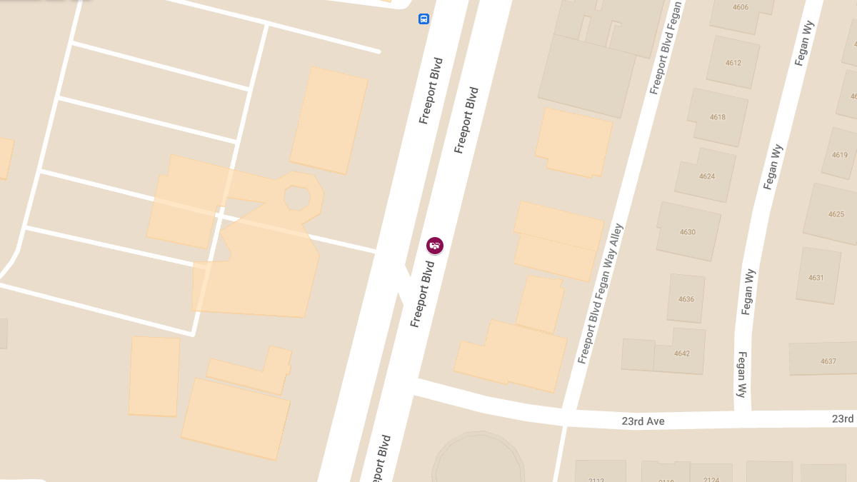 One Injured in Three-Car Crash at 4631 Freeport Blvd