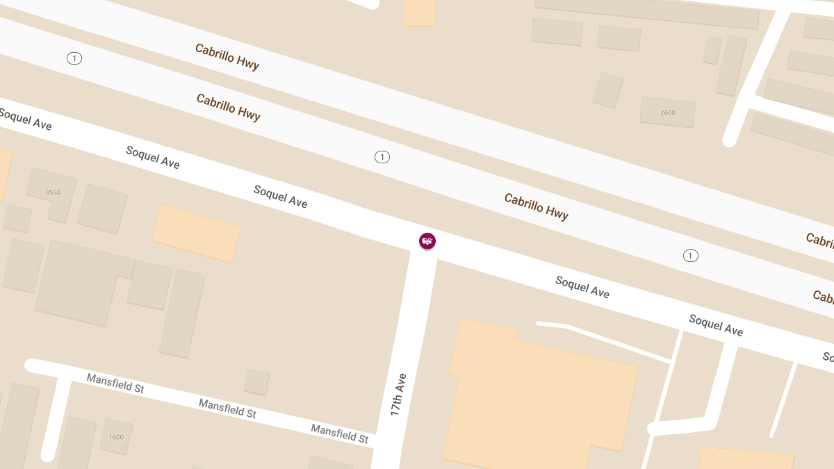 One Injured in Two-Vehicle Crash at Soquel Ave & 17th Ave