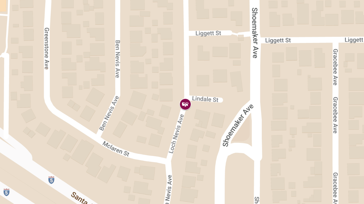 One Injured in Vehicle Collision on Loch Nevis Ave