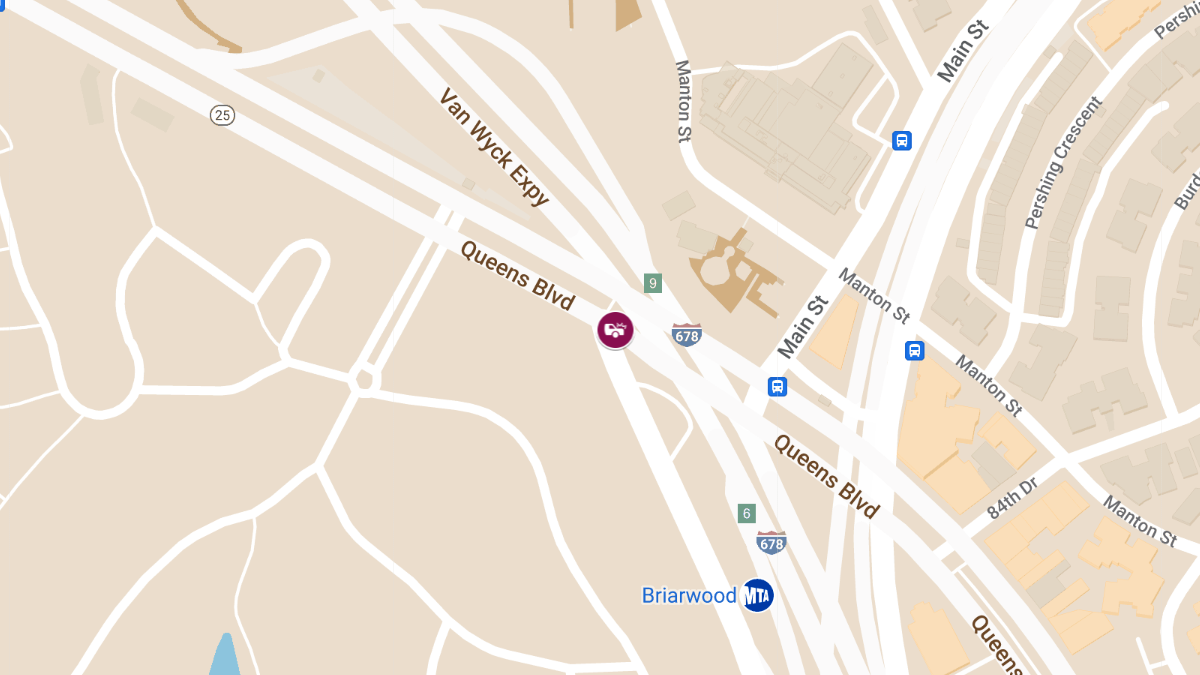 One Injured in Vehicle Crash at Van Wyck Expy N & Queens Blvd