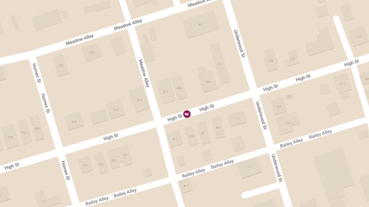 One Injured in Vehicle Crash on High St