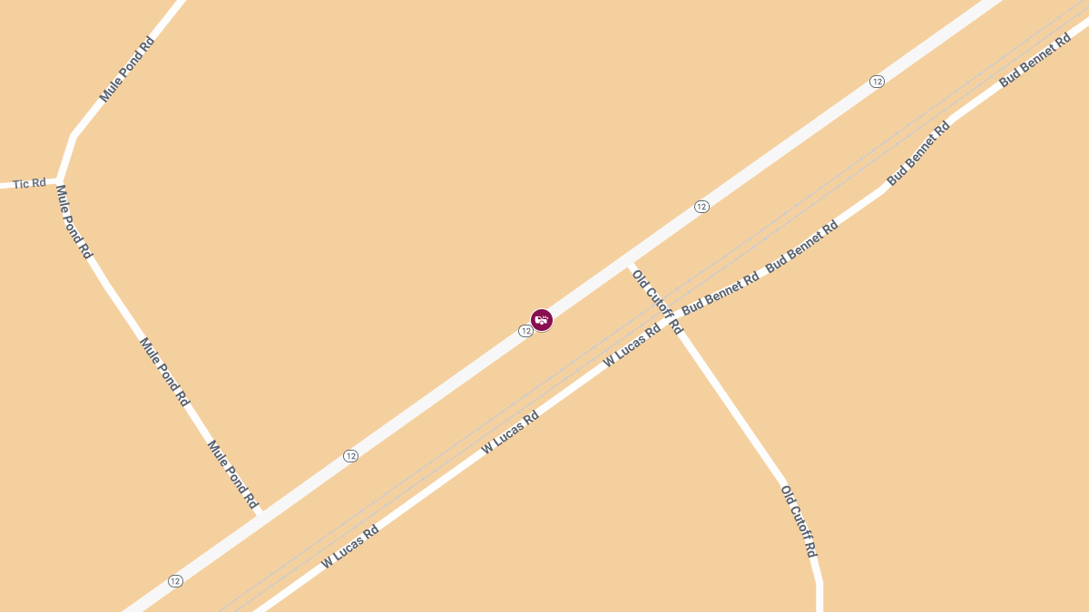 One Killed, Three Injured in Vehicle Crash on LA-12